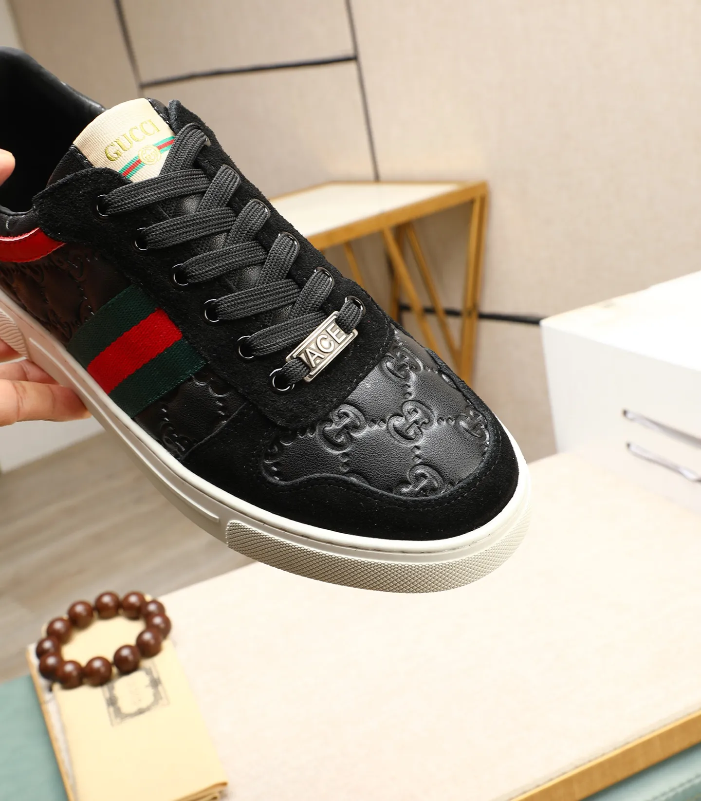 Men's men's shoes💰440 GUCCI🔍🔍2025 latest model Available at the counter at the same time, original calfskin imported from Italy, genuine leather lining, (high-end, extravagant, and classy) with exquisite workmanship, soles: original soles specially provided by the original factory, ⚠Exclusive double-layer movable molded soles are super comfortable⚠, real photos🎬The real ones are better🔍🔍"High quality·Follow the order" code number 39-44 (38 45 46 customized)